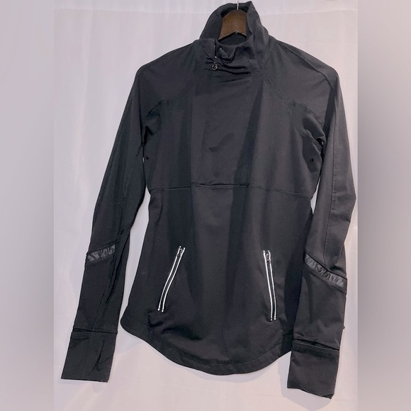 Lululemon Run Reflect Pullover 4 Black 1/4 Zip Women’s Active jogging outdoor - Picture 3 of 8